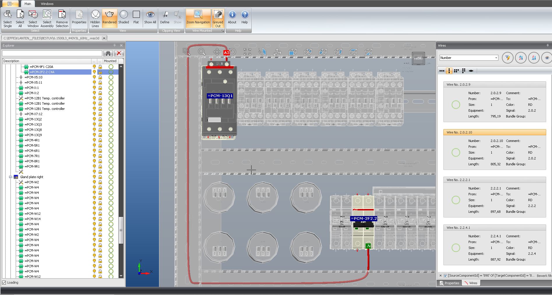 SEE Electrical 3D Panel