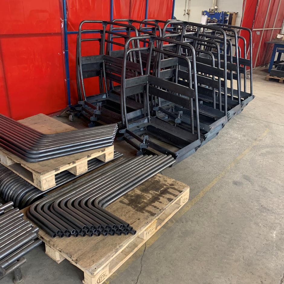 Welded machinery parts according to your drawings
