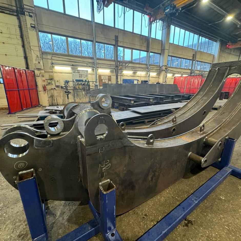 Welded heavy parts according to your drawings